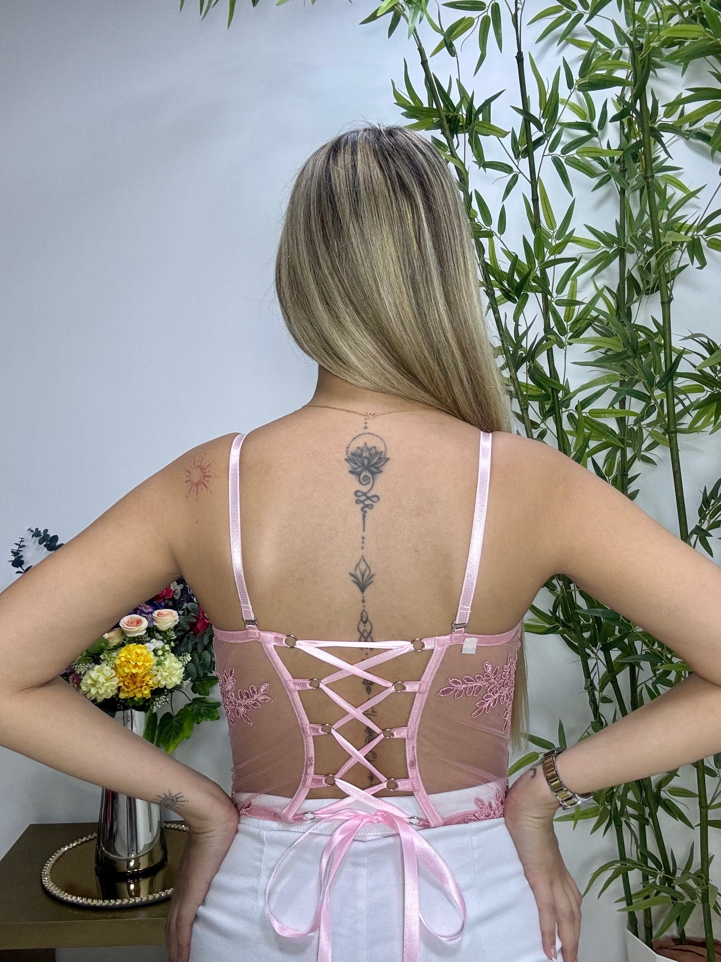 Corset Rosado