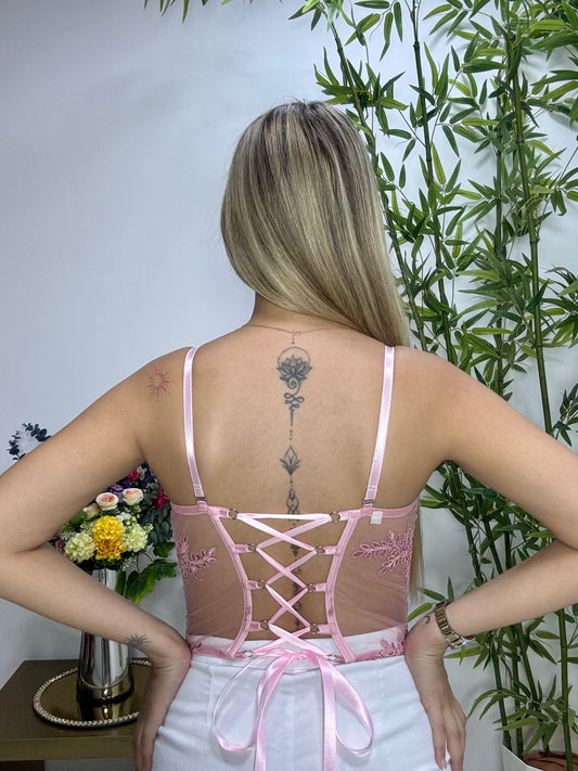 Corset Rosado