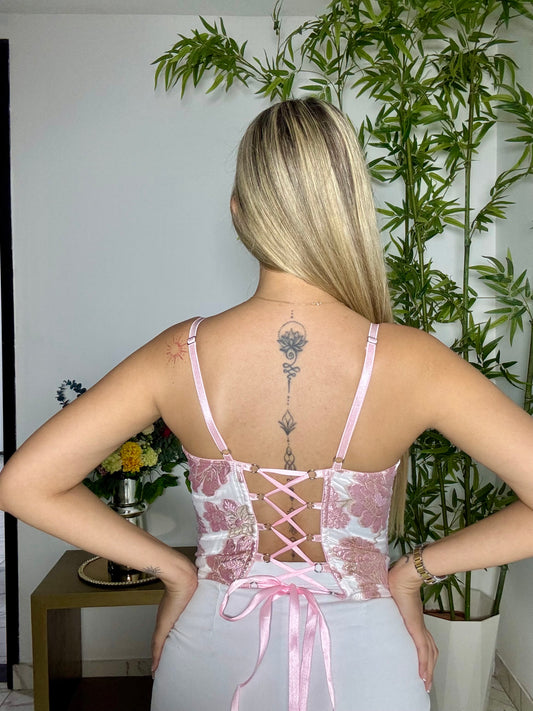 Corset Rosé