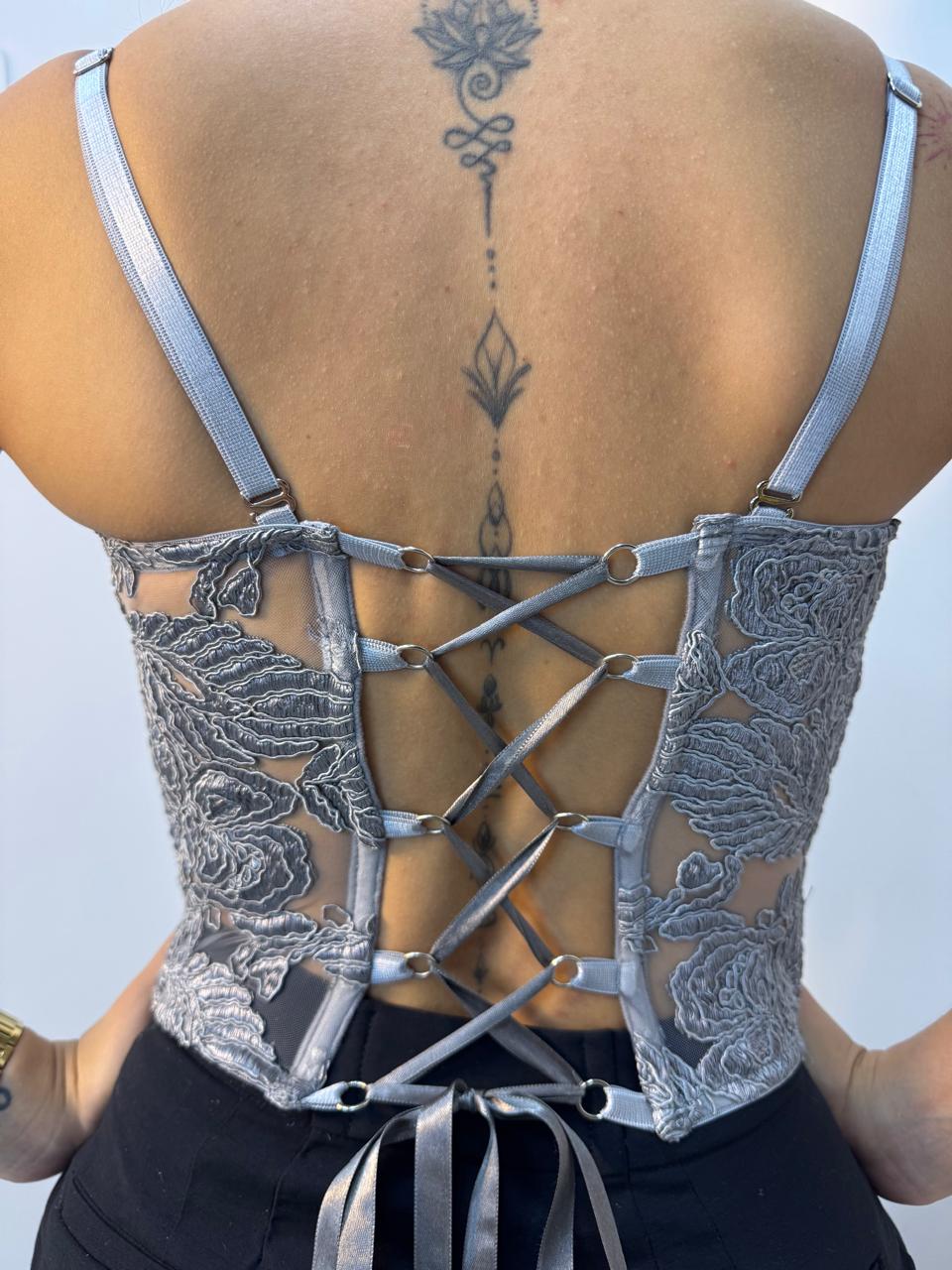 Corset Gris