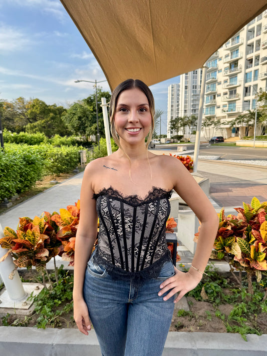 Corset Aura Negro