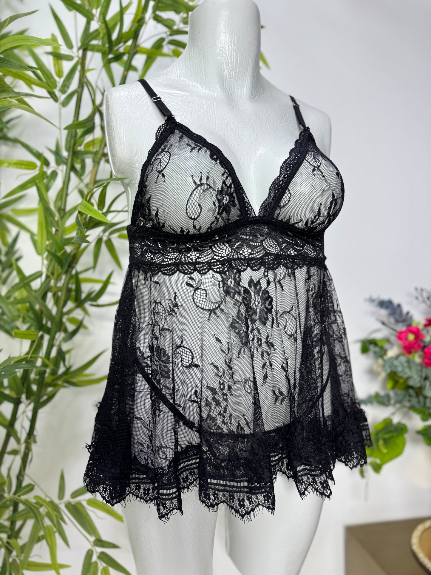 Babydoll Esencia Noir