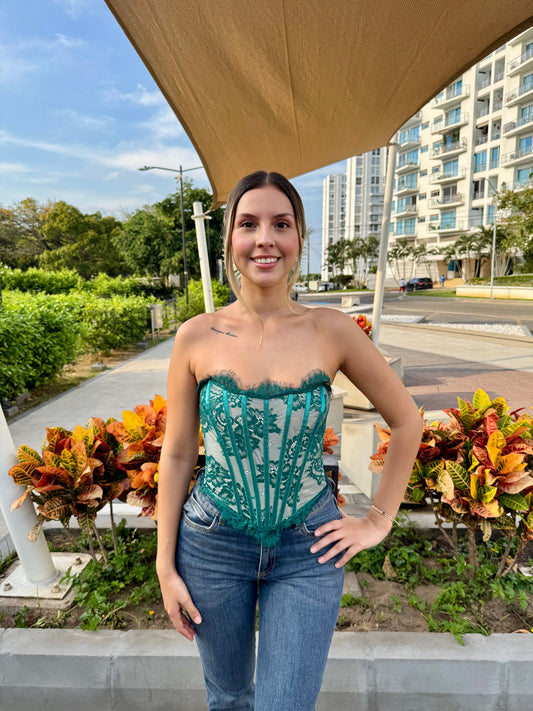 Corset Aura Verde