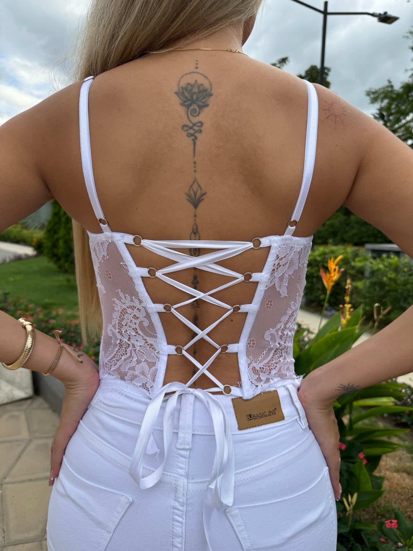 Corset Blanco