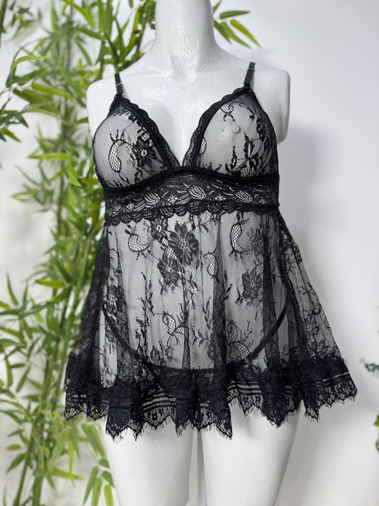 Babydoll Esencia Noir