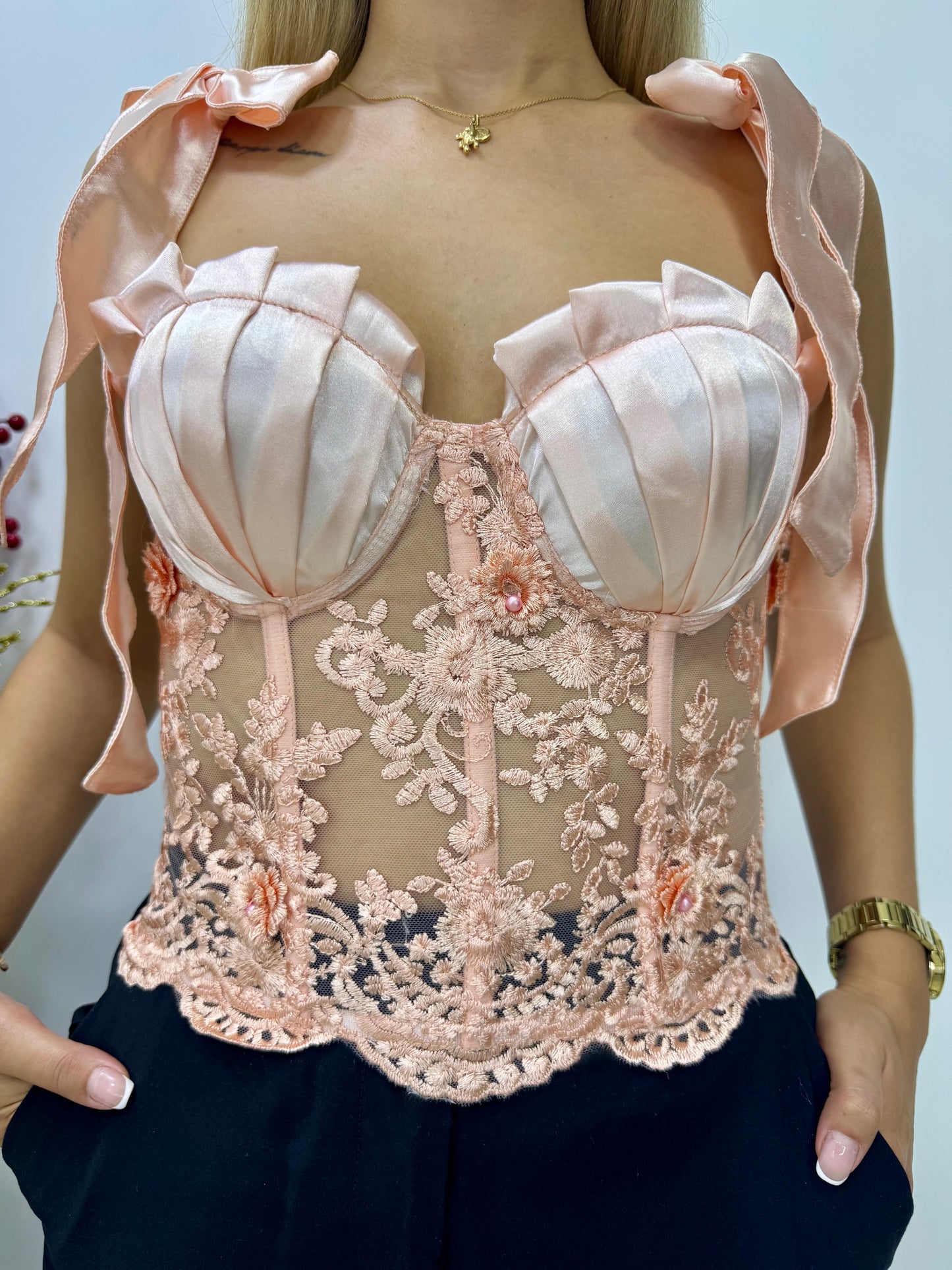 Corset Palo Rosa
