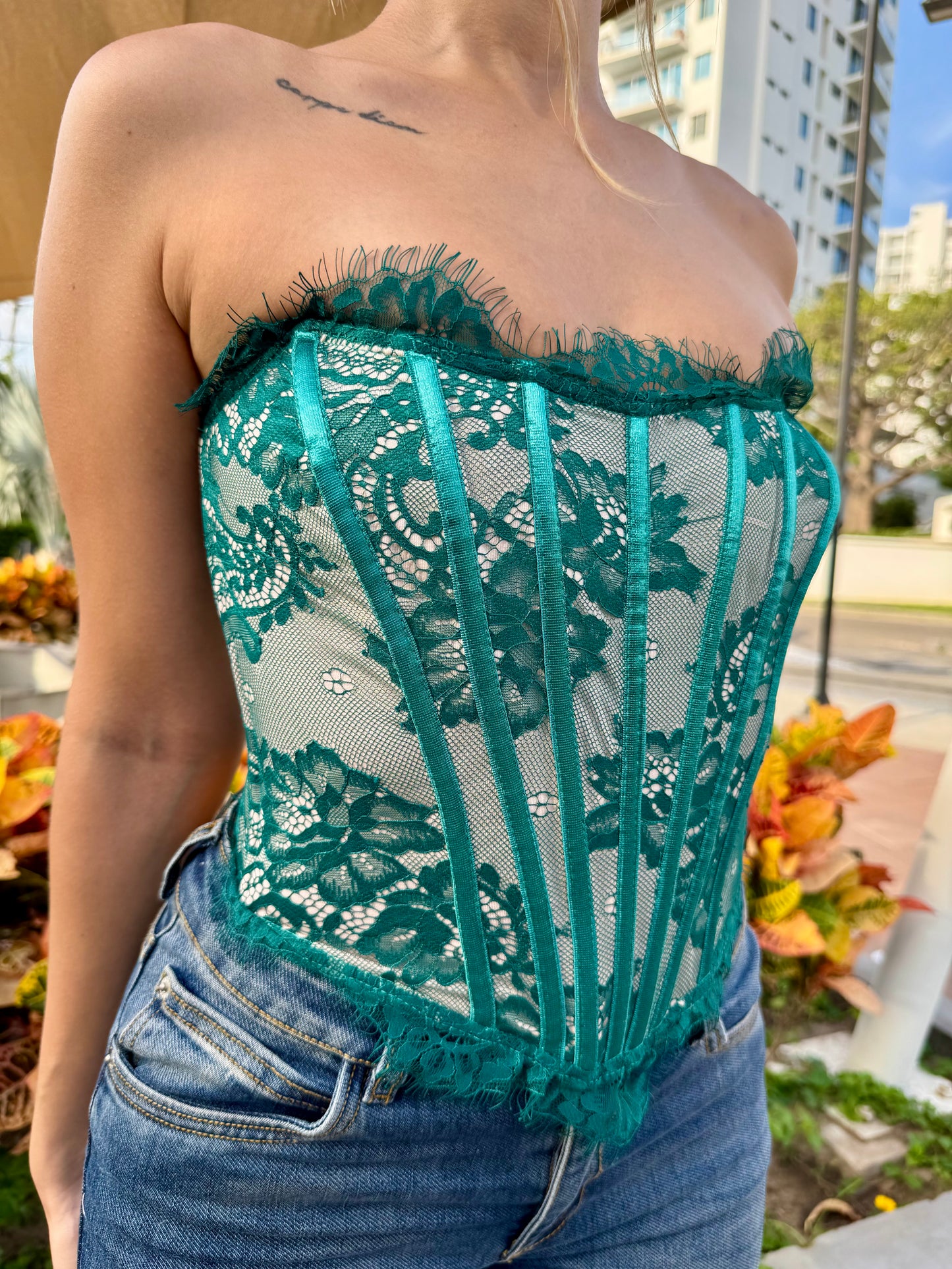 Corset Aura Verde