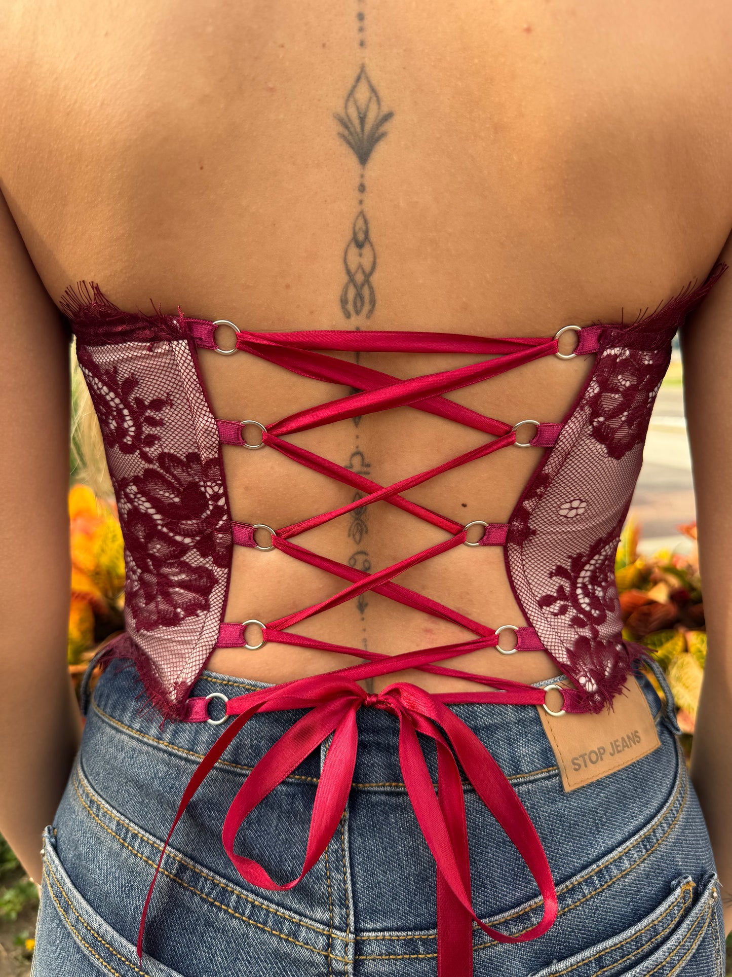 Corset Aura Vinotinto
