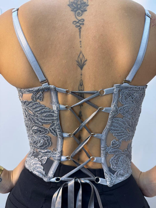 Corset Gris
